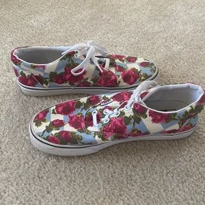 Floral Vans